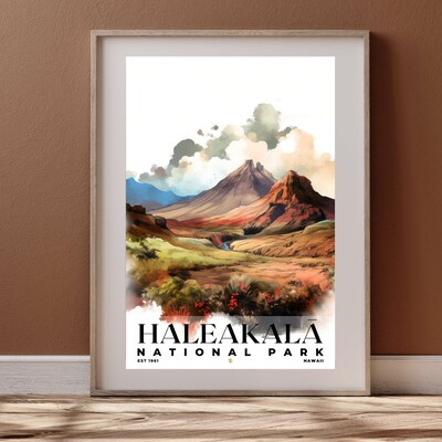 Haleakala National Park Poster, Travel Art, Office Poster, Home Decor | S4 - image4